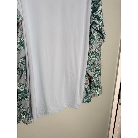 Simms SolarFlex Long Sleeve Crewneck Shirt tropical print - Picture 5 of 9